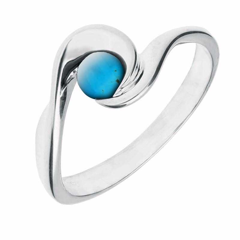 Turquoise wave shop ring