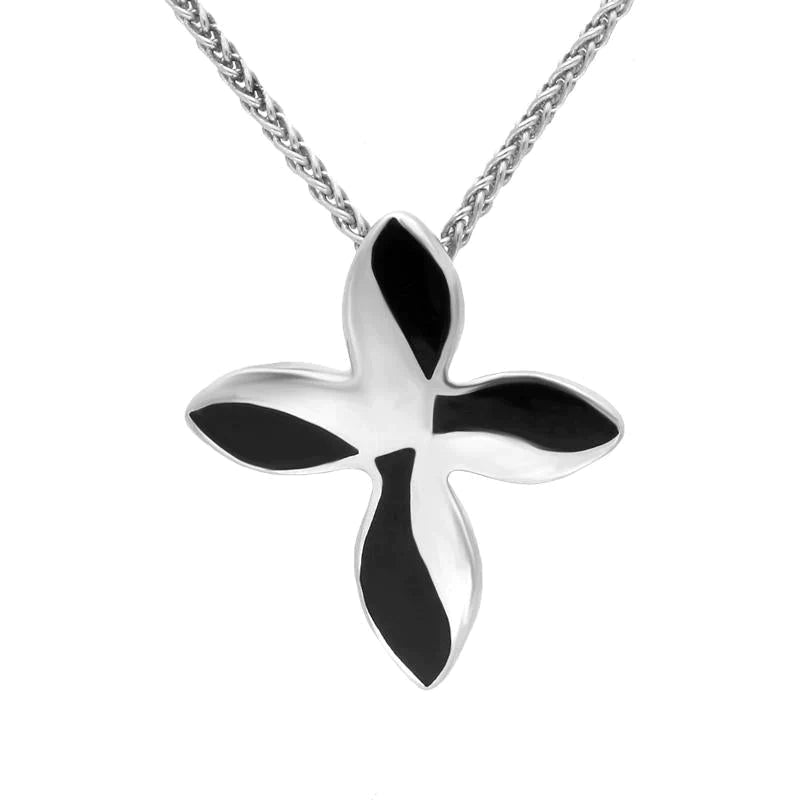 Twisted cross necklace sales
