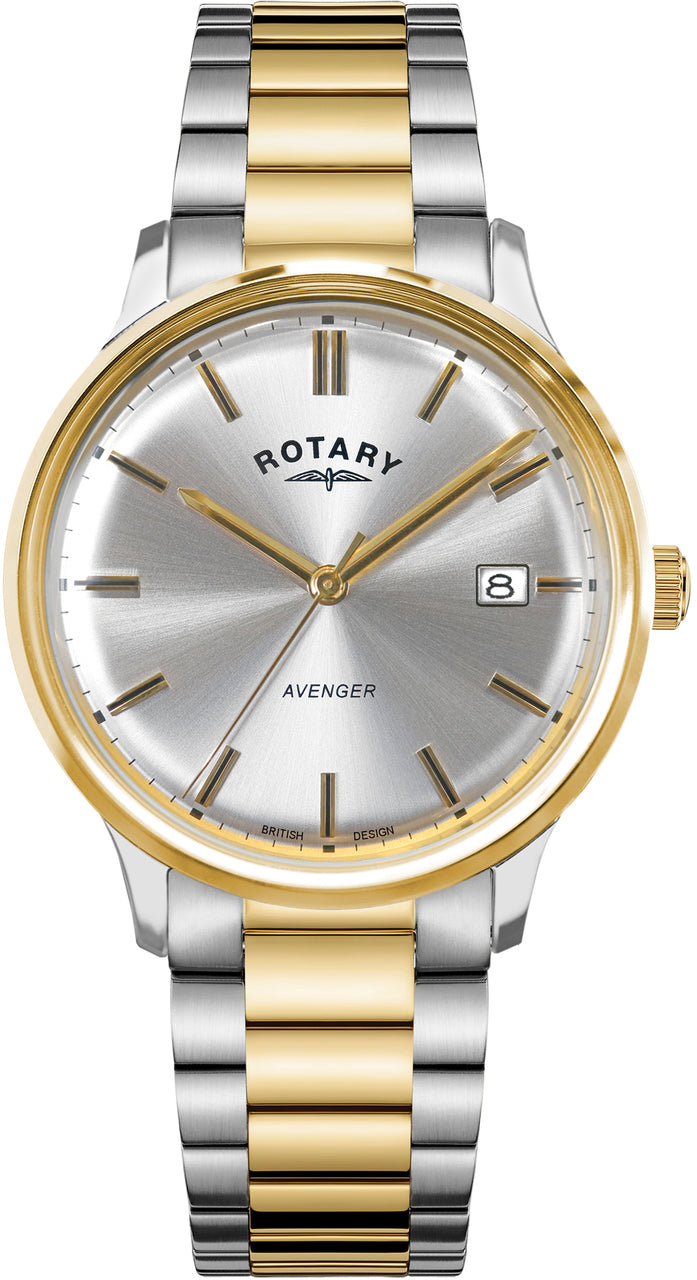 Rotary two tone discount watch