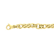18ct Yellow Gold Celtic Twist Handmade Bracelet