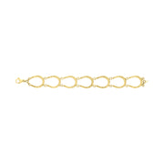 18ct Yellow Gold Horseshoe Handmade Bracelet
