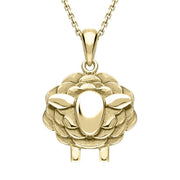 9ct Yellow Gold Sheep Necklace P3509