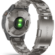 Garmin Watch Fenix 6 Sapphire Titanium Grey Titanium Band D