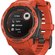 Garmin Watch Instinct Solar Flame Red 010-02293-20