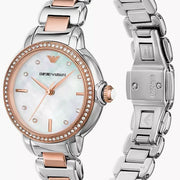 Emporio Armani Watch Mother Of Pearl Ladies