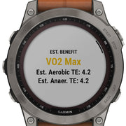 Garmin Watch Fenix 7 Sapphire Solar Titanium