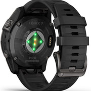 Garmin Watch Fenix 7 Pro Sapphire Solar Carbon Grey Titanium