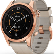 Garmin Watch Fenix 7S Sapphire Solar Rose Gold Titanium