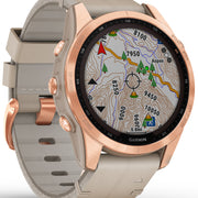 Garmin Watch Fenix 7S Sapphire Solar Rose Gold Titanium