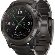 Garmin Watch D2 Delta PX Aviator Watch DLC Titanium Band 010-01989-31