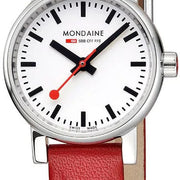 Mondaine Watch Evo2 26mm Grape Leather MSE.26110.LCV