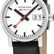 Mondaine Watch Evo2 30mm Grape Leather MSE.30210.LBV