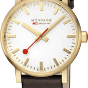 Mondaine Watch Evo2 40mm Grape Leather  MSE.40112.LGV