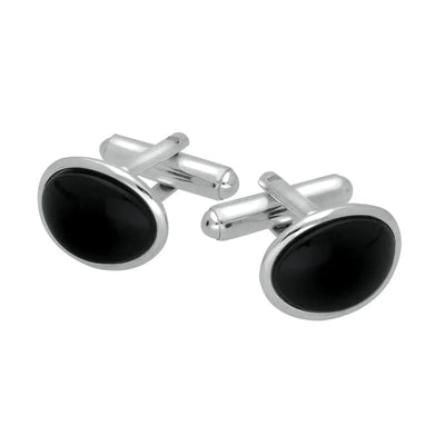 Featured Whitby Jet Cufflinks image