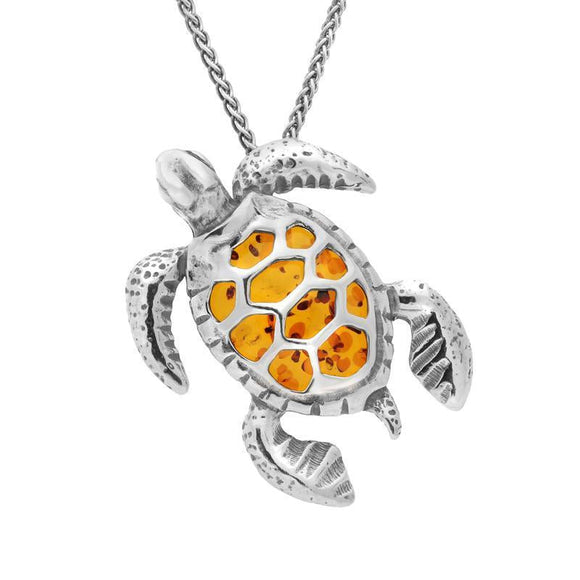 Tortoise on sale necklace long