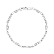 Sterling Silver Twist Byzantine Handmade Bracelet C118BR
