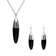  Sterling Silver Whitby Dropper Two Piece Set