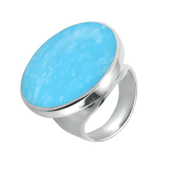 Silver clearance round ring