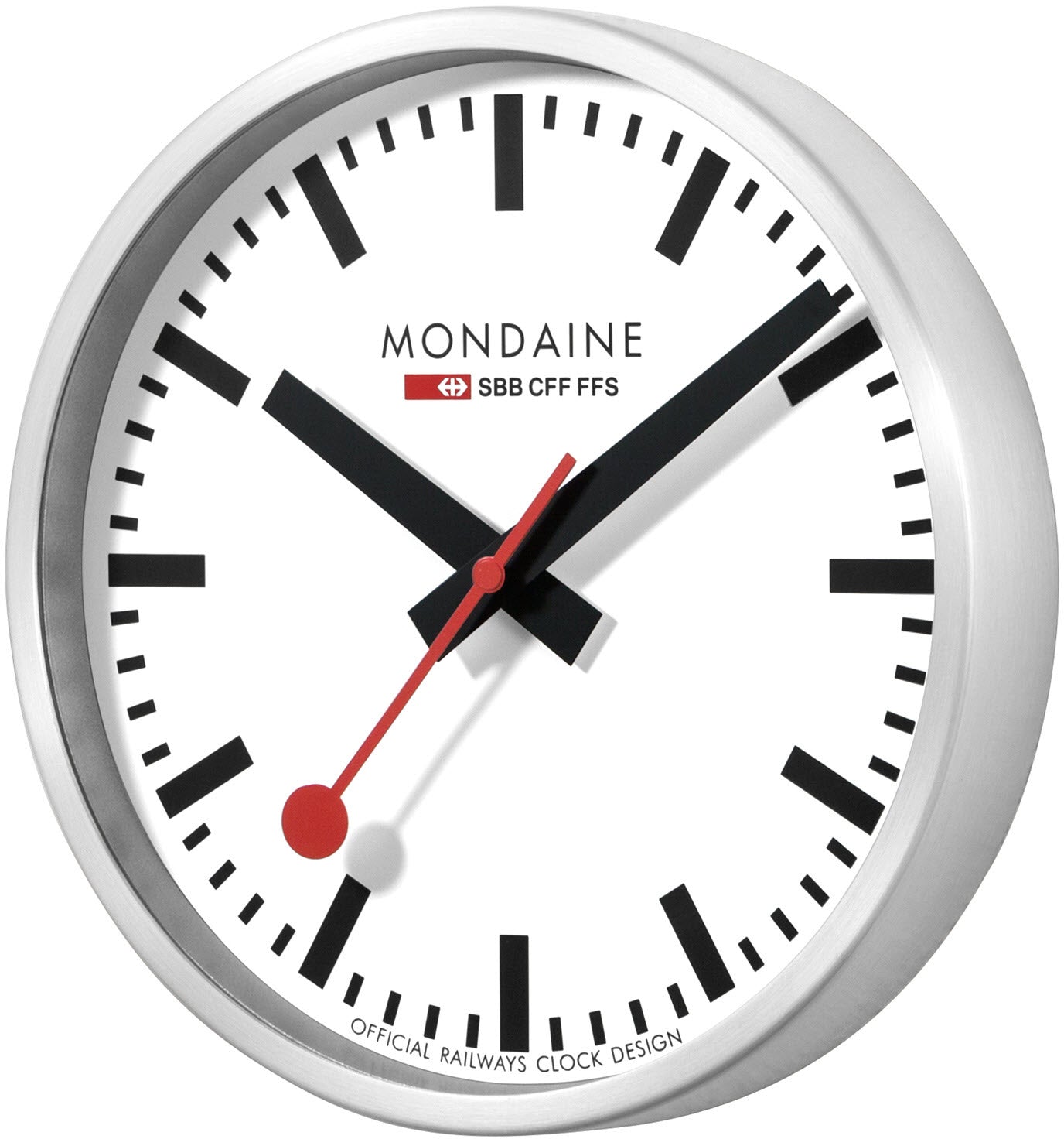 Mondaine Clock Stop2Go Smart MSM.25S10 Handmade Designer Jewellery