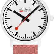 Mondaine Watch Essence White Unisex MS1.41111.LP]