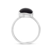 Sterling Silver Blue John Abstract Ring D